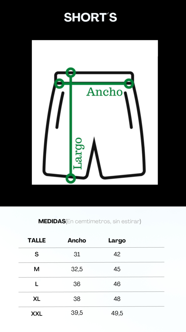 Short Racing Titular Blanco - Image 4