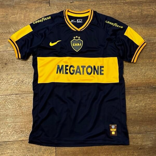 Remera Retro Megatone Boca Juniors 2008